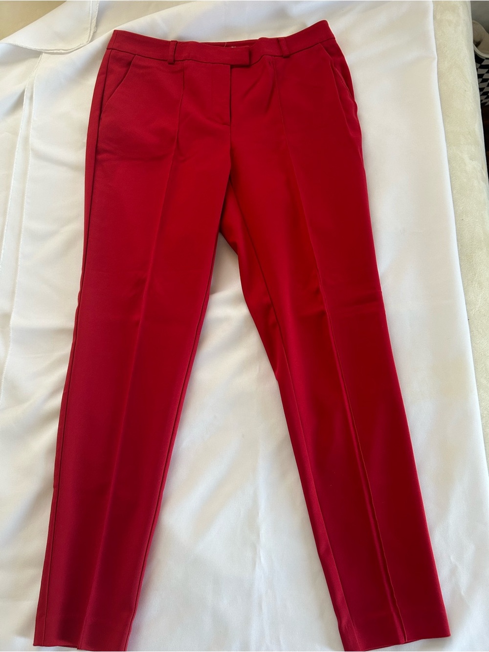 Forever 21 Red Tailored Trousers